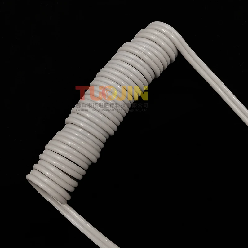 Dental Chair Accessories Coiled Tubes Dentist Unit 3 Way Syringe 2 Holes Spiral Pipes Product Unit Dentisty Lab equipments mater