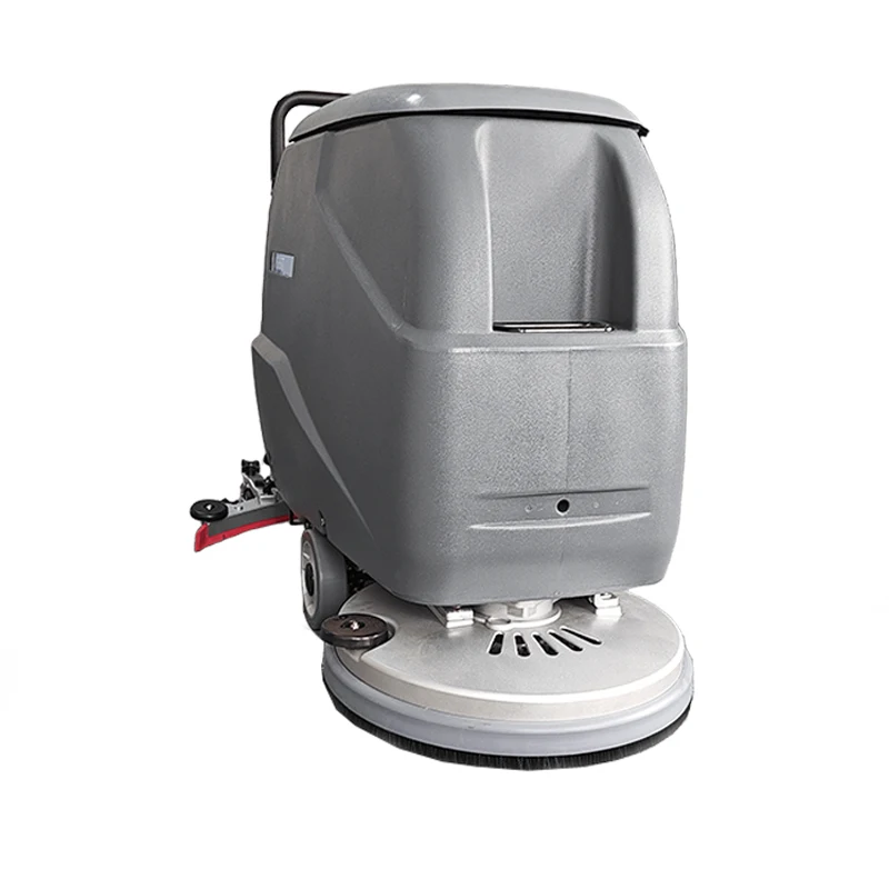 Máquina de limpieza de suelo industrial X55T, equipo profesional de limpieza en seco y húmedo para caminar detrás de la barredora