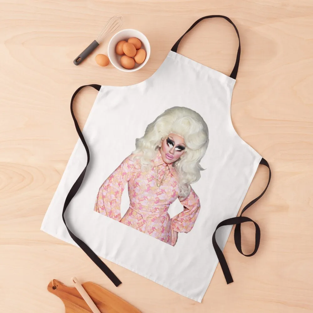 

Trixie Mattel serve Apron Beauty Kitchen For Man Customizable Woman For Women Kitchen Apron