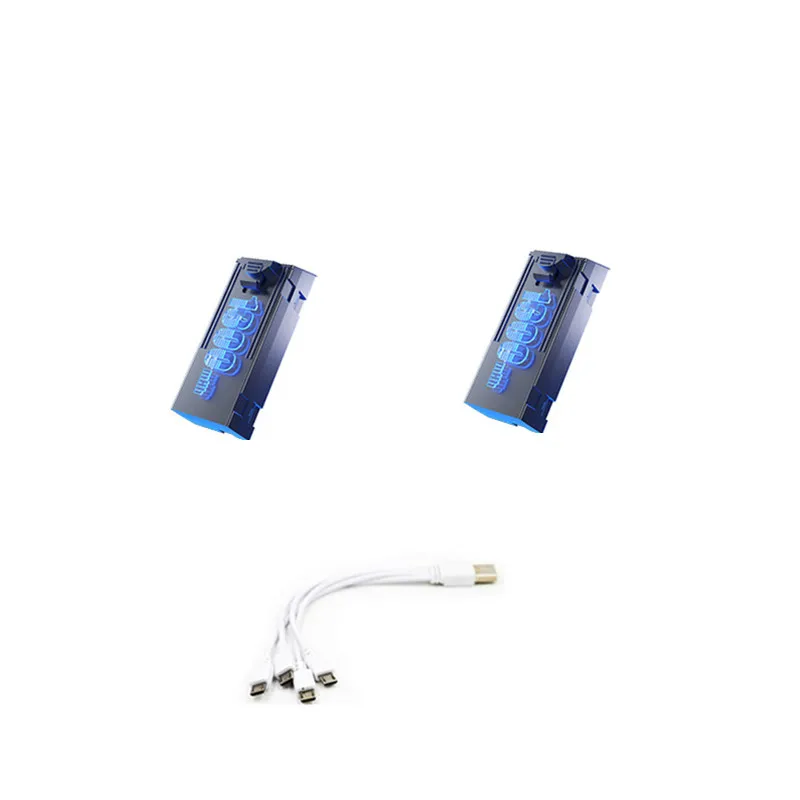GT8 มอเตอร์ไร้แปรงรีโมทคอนโทรล RC Drone Quadcopter อะไหล่อุปกรณ์เสริม 3.7V 1300MAH แบตเตอรี่/ใบพัด/USB/4 ถึง 1 สาย