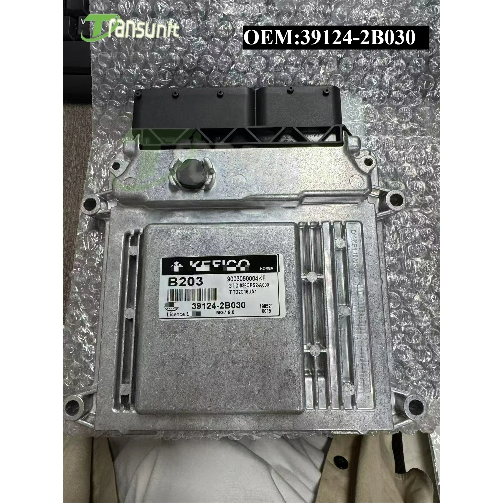 

Brand new B203 ECU 39124-2B030 Engine Computer Board MG7.9.8 Electronic Control Unit Controller Module Fits For Kia 391242B030