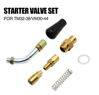 ZSDTRP-  Choke Cable Fiting Kit Cable Operated Choke Assembly for mikuni VM Carburetors VM30-44MM TM32-38MM MK-412