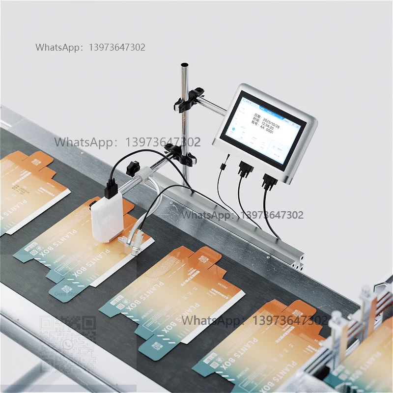New Type Online Inkjet Printer App Inkjet Printer for Printing Logo Expiry Date
