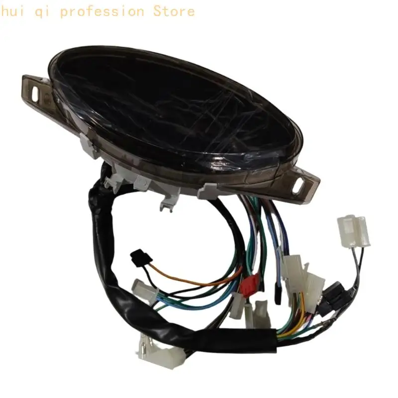Motorrad-Instrumententafel-Baugruppe mit LED-Anzeigen und Kabelbaum H8WE – Detail 9