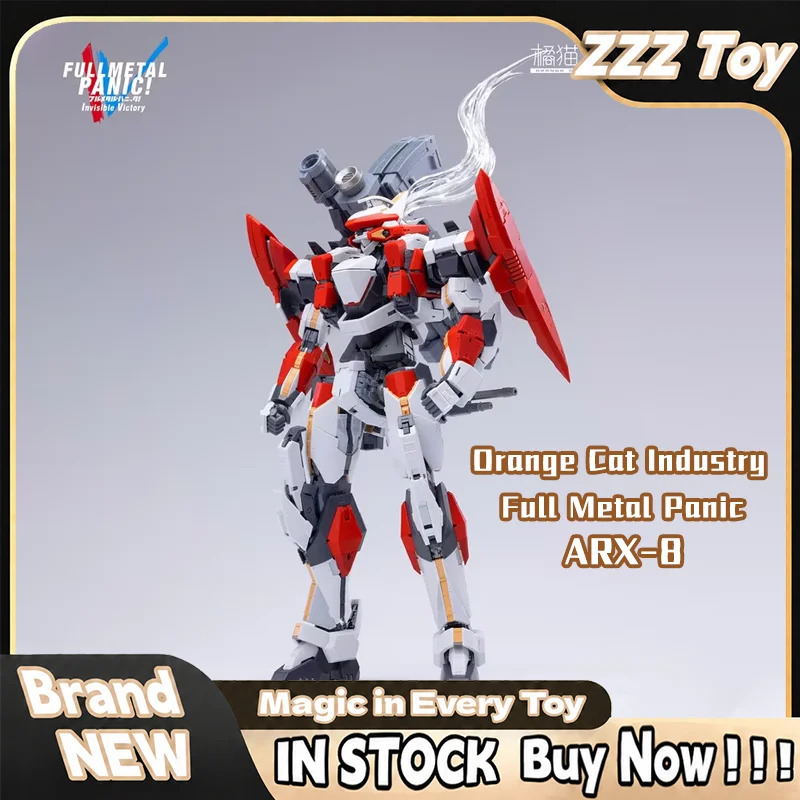 【IN STOCK】 Laevatein Full Metal Panic ARX-8 Orange Cat Industry 1/35 Multi Nested Frame Assembly Mecha Model for Hobby Collector