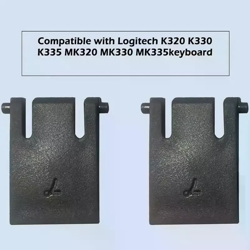 

1/2Pcs DIY Accessories Universal Keyboard Feet Suitable For Wireless Keyboard MK320 K330 Feet Holder
