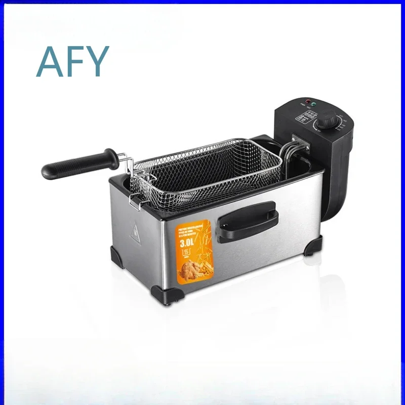 Electric Deep Fryer for Home and Commercial Use Constant Temperature Oil Fryer for French Fries Dough Sticks Fried Food