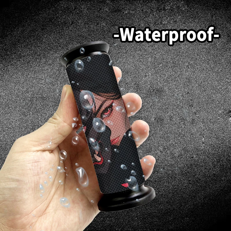 

Набор из 1 шт. виниловых наклеек JDM с аниме-девушкой для руля мотоцикла, велосипеда, скутера, водонепроницаемые, нескользящие, для декора рукояток