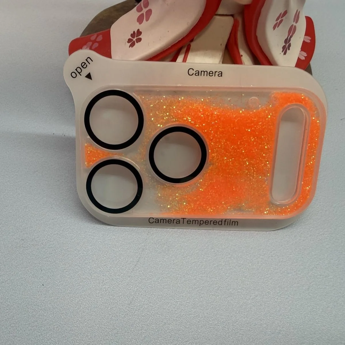 

3PCS Flowing sand lens film for Apple 17 ProMax scratch resistant 17 all in one coverage for rear camera