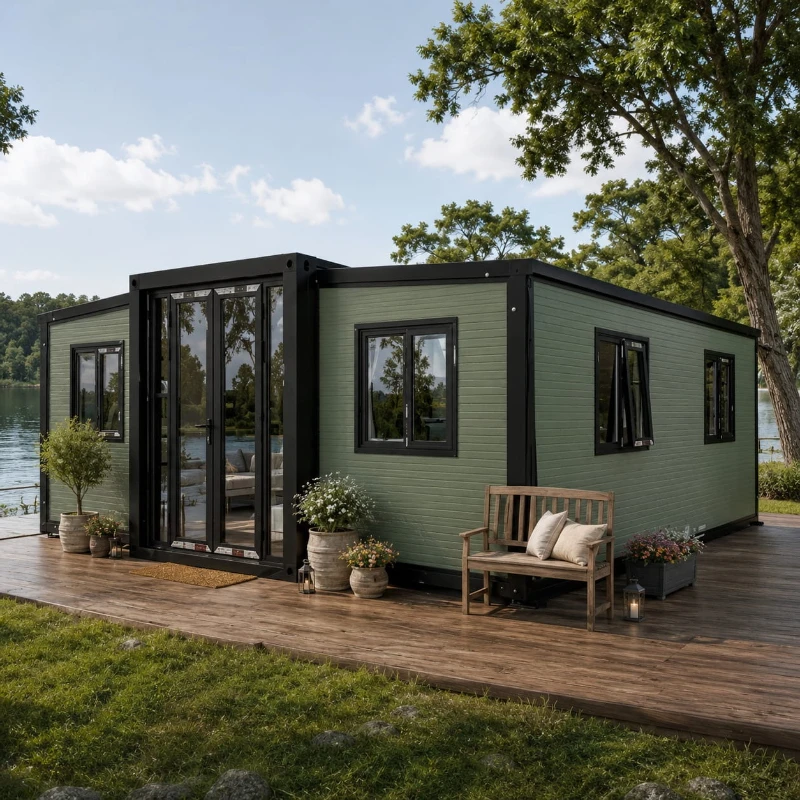Mobile Foldable Container House Prefabricated Home for Construction Housing Guest Cabin and Camp Office Customized