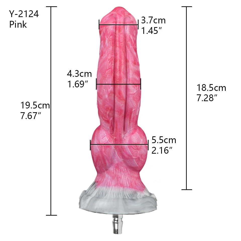 ROUGH BEAST Silicone Animal Dildo for Vac-U-Lock Sex Machine Simulation Fake Penis Female Masturbation Sex Dildo Attachments