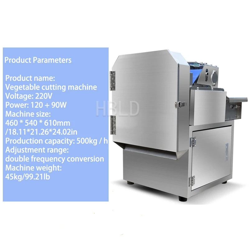 2026 New Efficient Commercial Electric Vegetable Slicer Onion Leek Shredder for Green Vegetable Cutting Kitchen Appliance