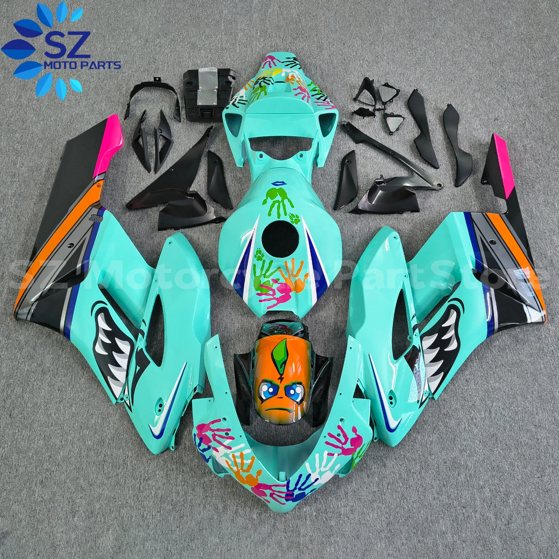 

Fit For Honda CBR1000RR 2004 2005 CBR1000 RR 04 05 Motorcycle Bodywork Set ABS Plastics Full Fairings Kit