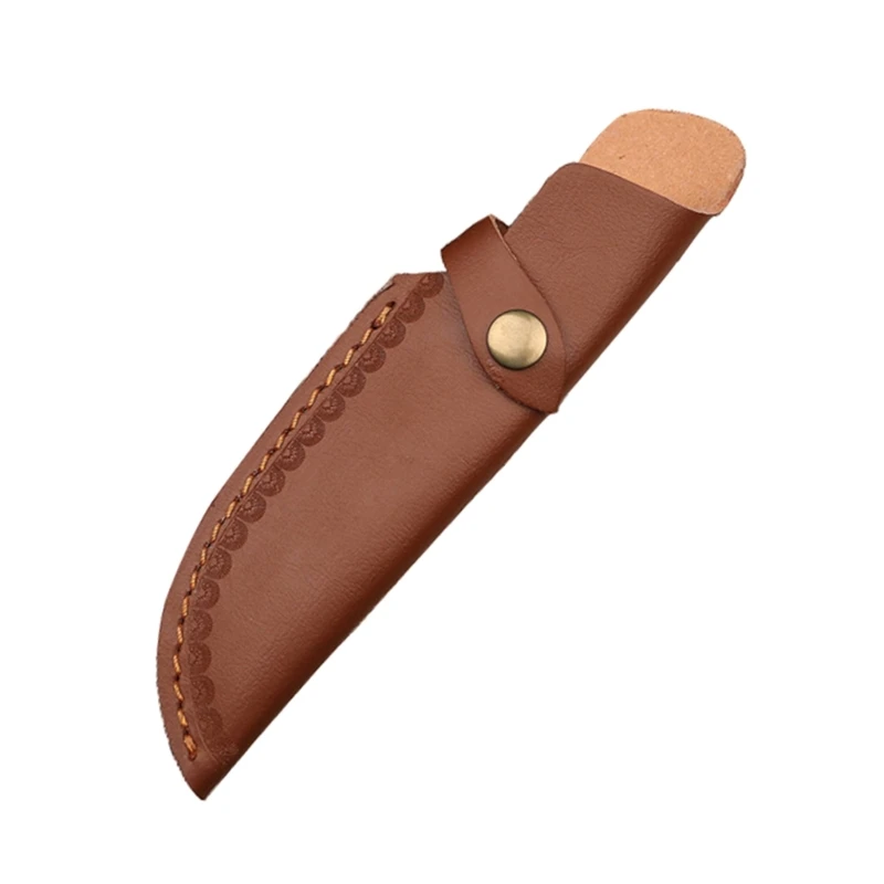 Leathers Fixed Buckle Knife Sheath with Closure Knife Holsters Multipurpose Sheath Portable Folding Knife Cover Dropship