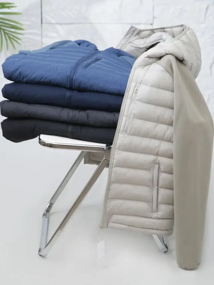 U Vervanging Lichtgewicht Outdoor Heren Katoen Jaet Zelfverwarmend Waterbestendig Technologisch Katoen Winddicht Warmte