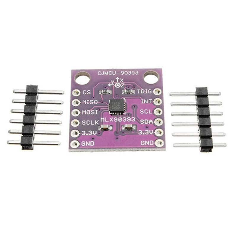 HOT SALE Cjmcu-90393 Mlx90393 Digital 3D Hall Sensor Displacement Angle Rotate 3D Position