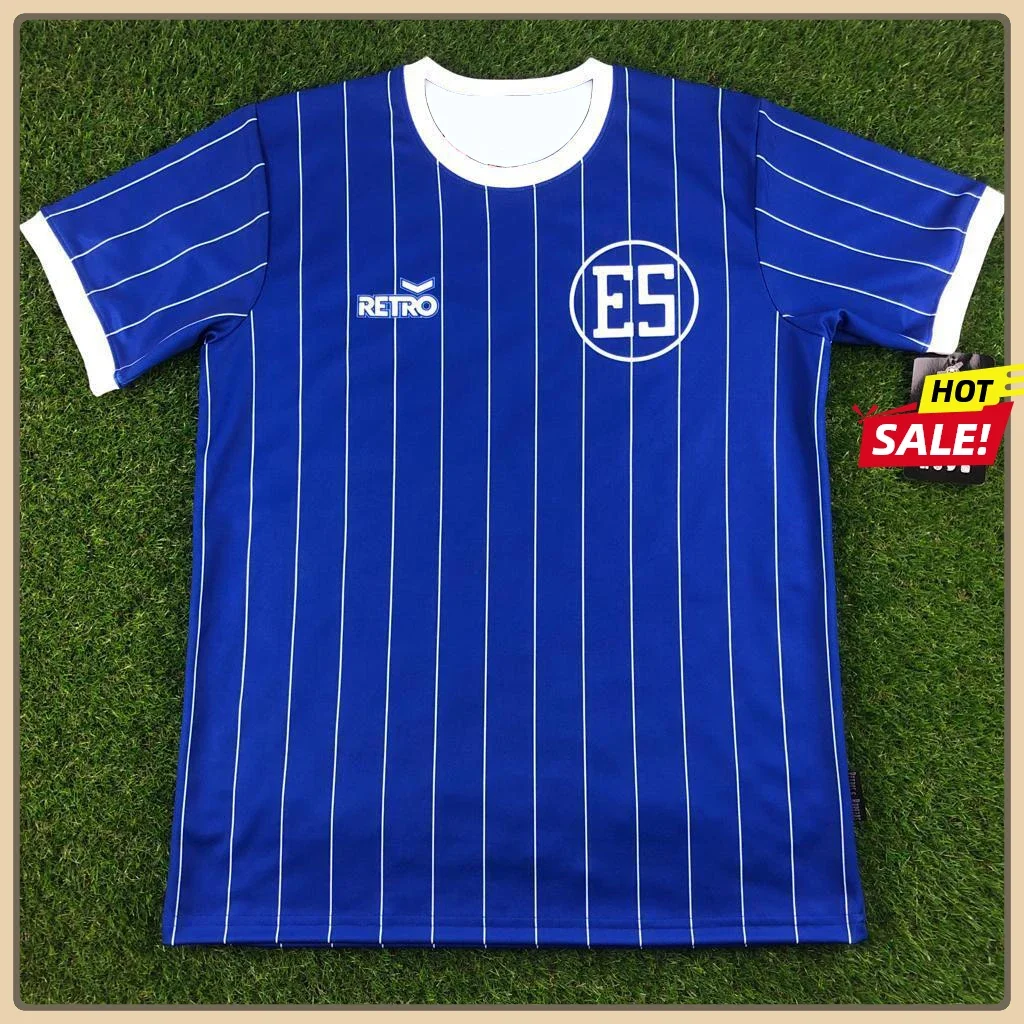 Soccer Jersey Camisa de Futbol Retro 1985 El Salvador Shirts For Men Women Round Neck Short Sleeved Casual Men Women Clothes