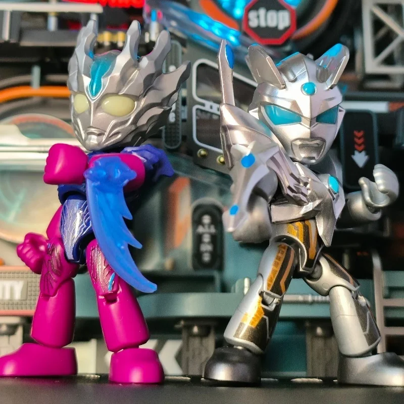 

Строительные блоки BLOKEES Ultraman Kamen Rider Super Sentai Defender версия 2, Сага Ультрамена, сборка игрушки, модель, орнамент, подарок