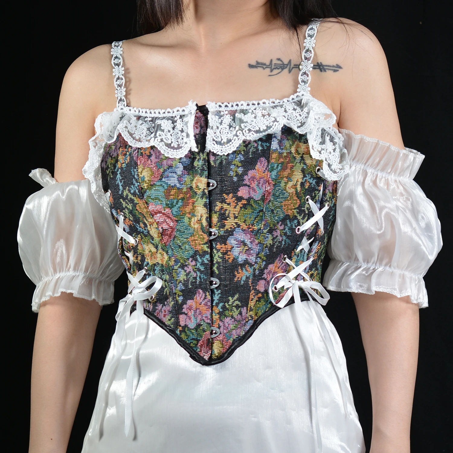 Corsets And Bustiers Tops Sexy Women Vintage Style Corselet Overbust Ladies