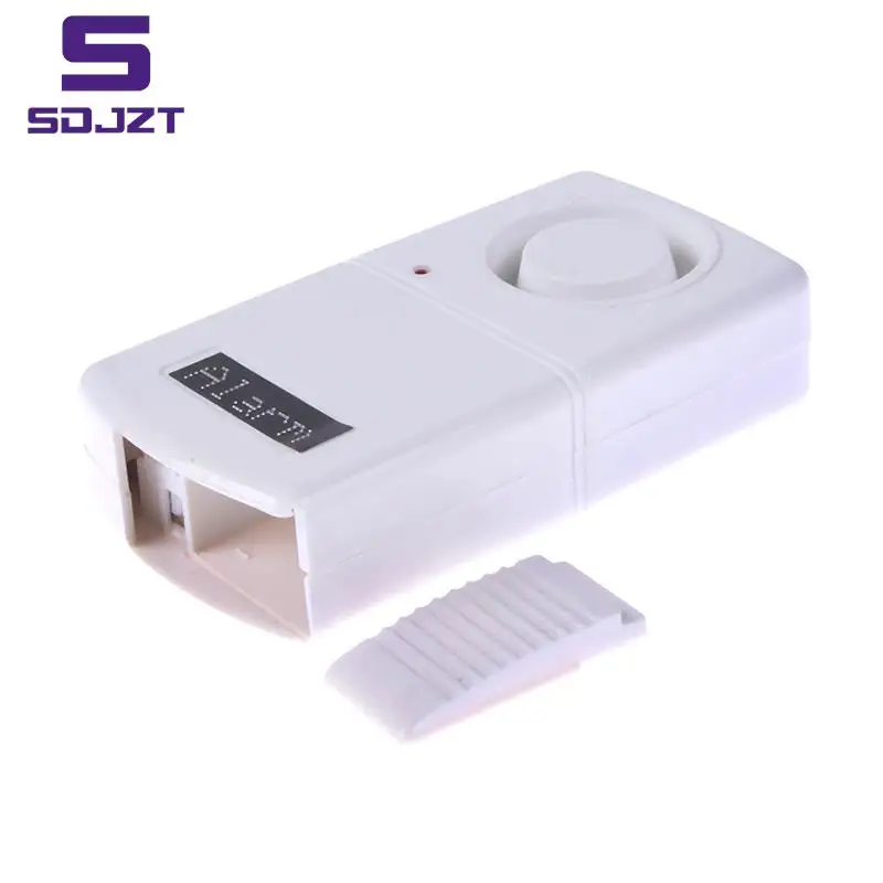 Porta e janela Vibração Choque Glass Break Alarme, Sirene LED Indicador, Home Anti-Theft Sensor, 120db