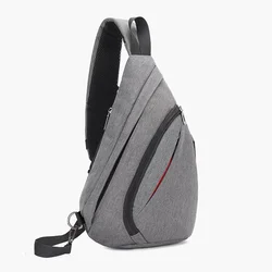 Men's Chest Bag New Fashion Shoulder Sling Bag Backpack Casual Sports Shoulder Crossbody Bag Cross Body Chest Bag for Men Pack