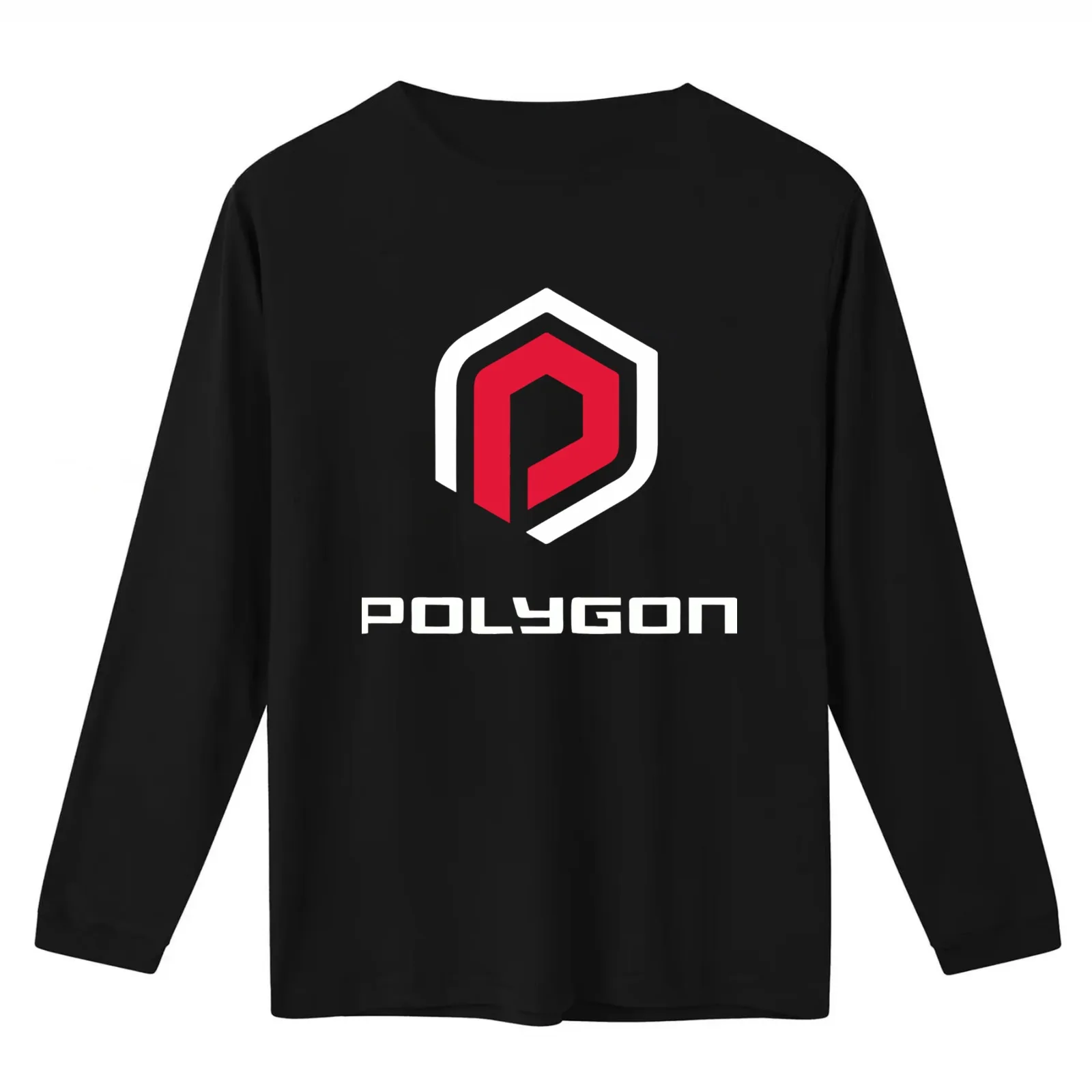 polygon T-Shirt Summer Casual Cotton Tee Oversized Streetwear Tops Vintage Graphic Print Loose Fit Short Sleeve 100% Cotton