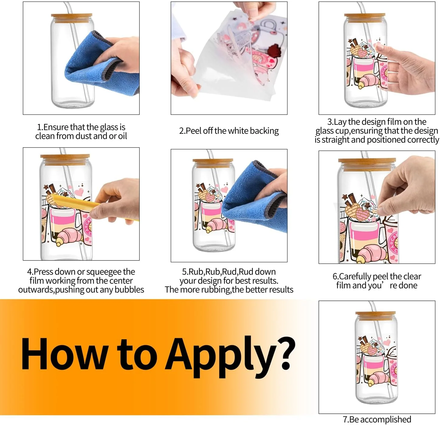 Miniso 25 neue Disney Princess Frohe Weihnachten 16 Unzen UV DTF 3D Aufkleber Aufkleber Wraps für Glasdose Tasse Handwerk DIY Geschenk kreativ