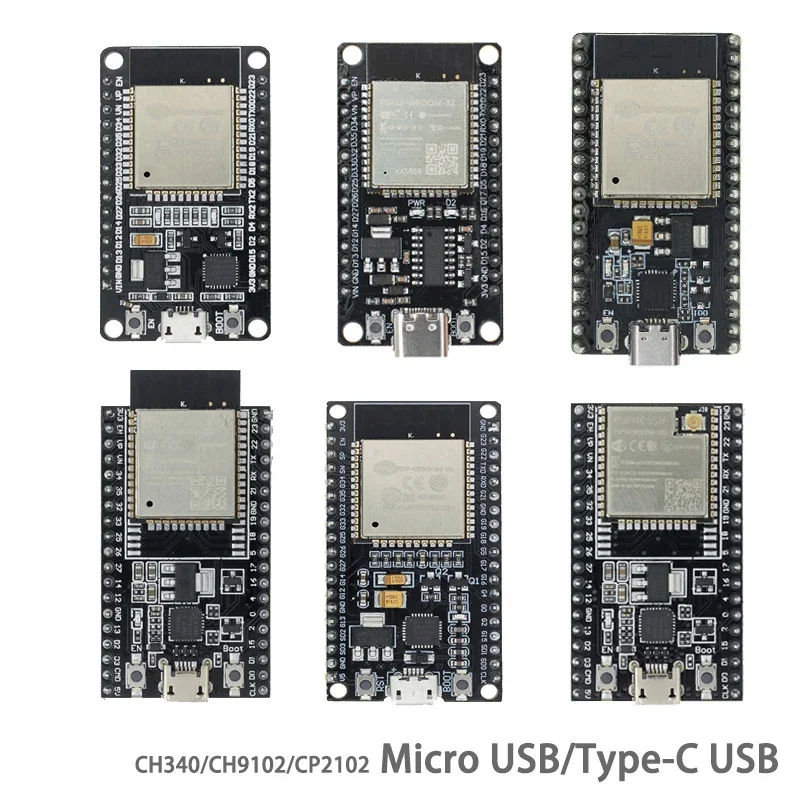 ESP32 Development Board WiFi+Bluetooth Ultra-Low Power Consumption Dual Core ESP-32 ESP-32S ESP 32 Similar ESP8266