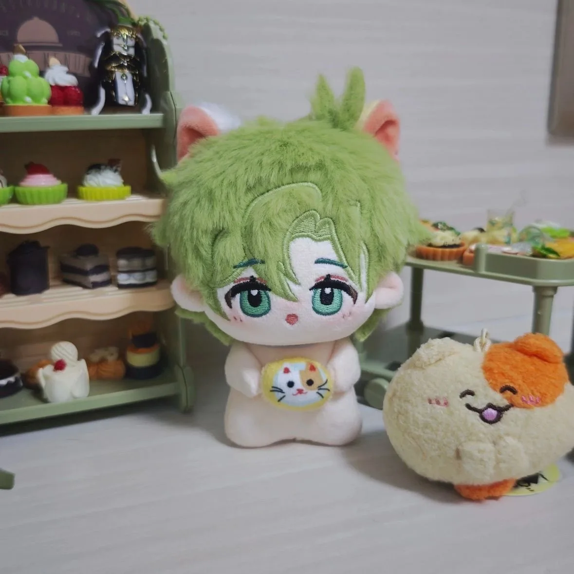 

10cm Stuffed Nu: Carnival Olivine Plushie Anime Oribin Figures Plush Doll Toys Keychain Pendant Holiday Xmas Gifts