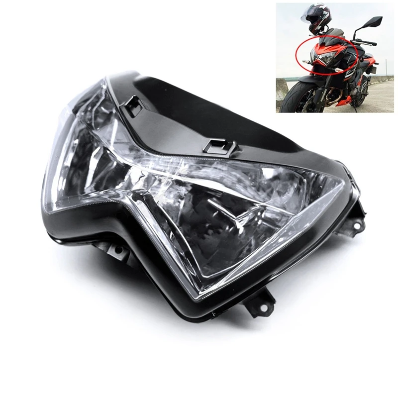 

Motorcycle Headlight Black Motorcycle Headlight Front Head Light For Kawasaki Z800 Z250 2013 2014 2015 2016 2017