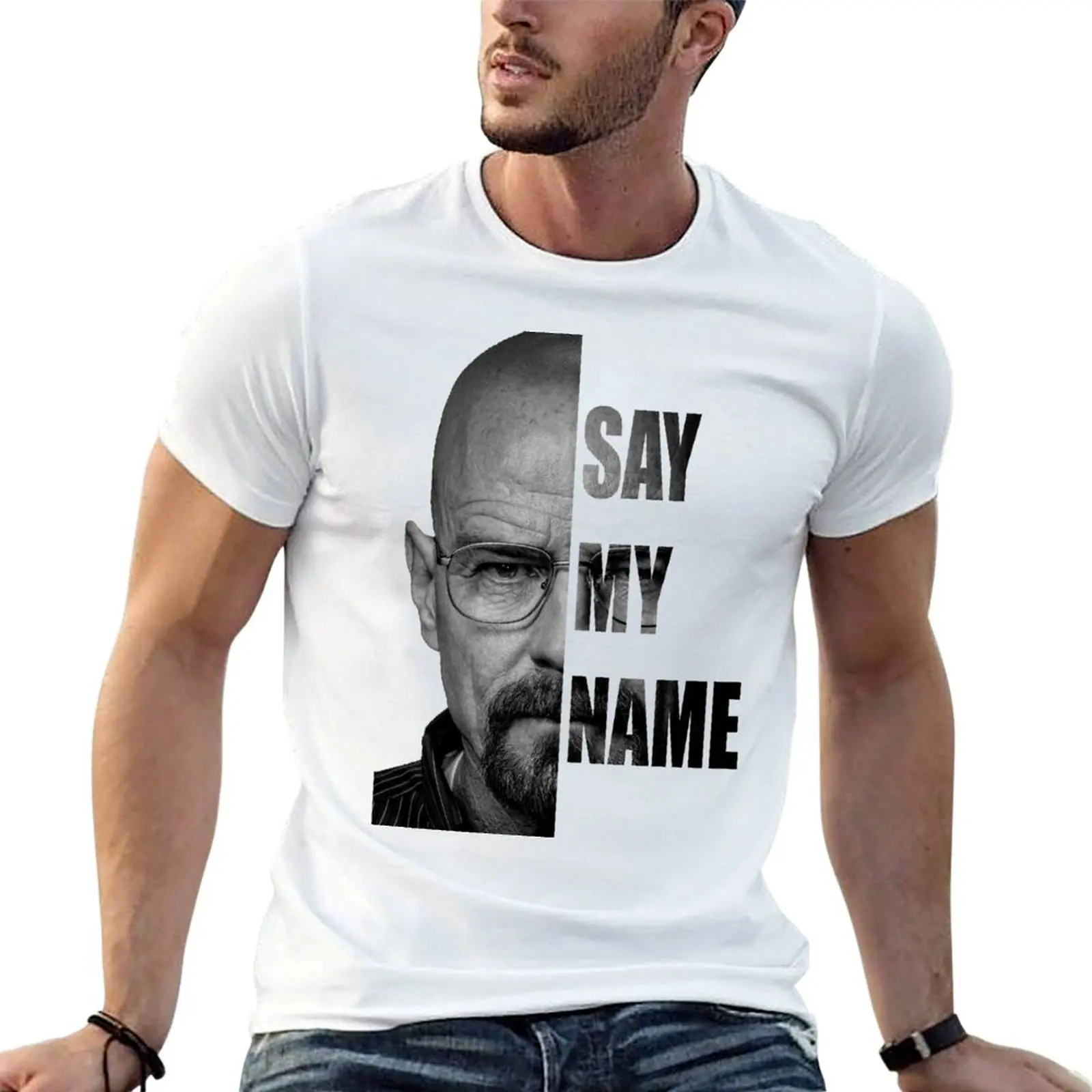 

Walter White Say My Name T-Shirt t shirts designer t shirts for man cotton soft T-Shirt