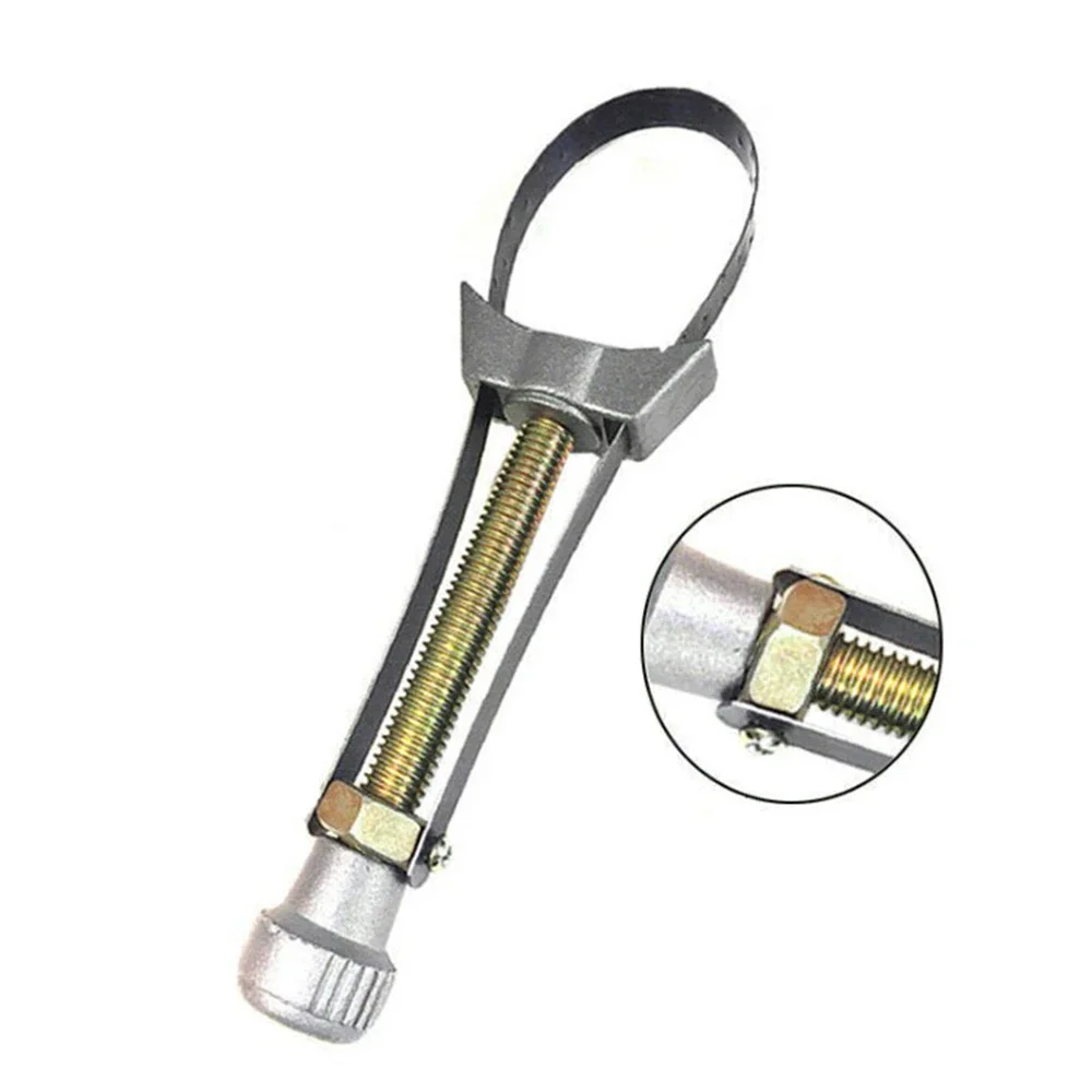 Cap Spanner Strap Wrench 60mm To 120mm Diameter Adjustable Automobile Oil Removing Repair Tools Car Auto Oil Filter Removal Tool