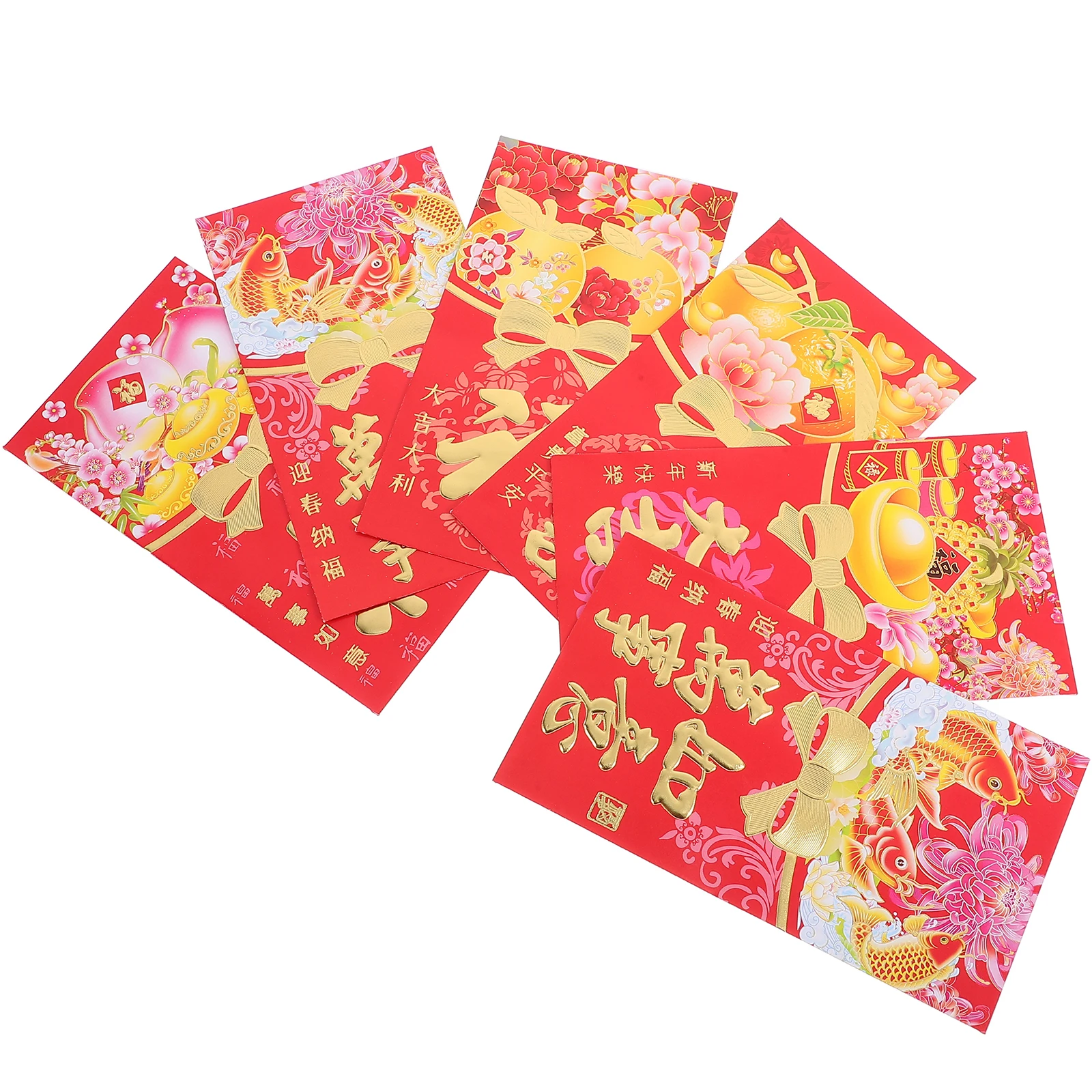 

60pcs Snake Year Red Envelopes Adorable Cartoon Lucky Money Envelope Chinese New Year Decorations Paper Comfortable