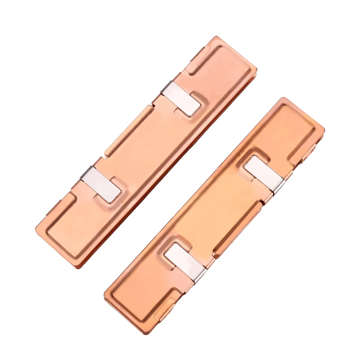 T80C 2Pcs Pure Copper RAM Heatsink Radiator for Ram Memory Cooler Cooling Heat Sink Desktop Memory Radiator DDR2 DDR3 DDR4