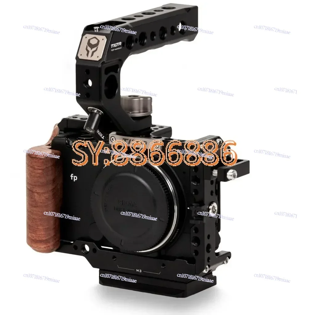 Tilta TA-T09-A-B Tiltaing Camera Cage Kit A for Sigma Fp Minimizes Wear with Most Quick Release Plates Via 1/4