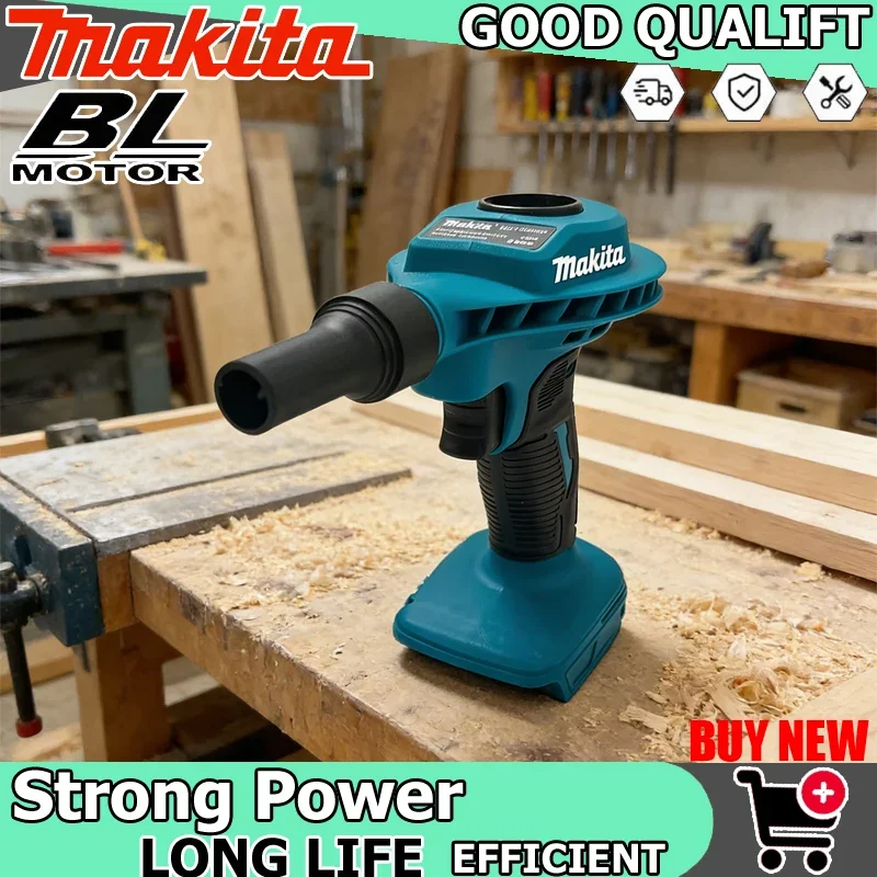 

Аккумуляторный пылесос-насос Makita 2-в-1: эффективный инструмент для чистки компьютеров, работающий от 18В