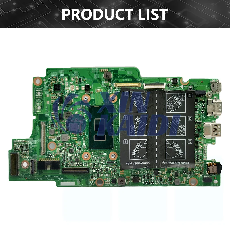 Notebook Mainboard For DELL I5368 I7368 I5568 I7569 L3379 I7779 0NX6FR 0KY1XP 0XDV20 15264-1 Laptop Motherboard i3 i5 i7 CPU