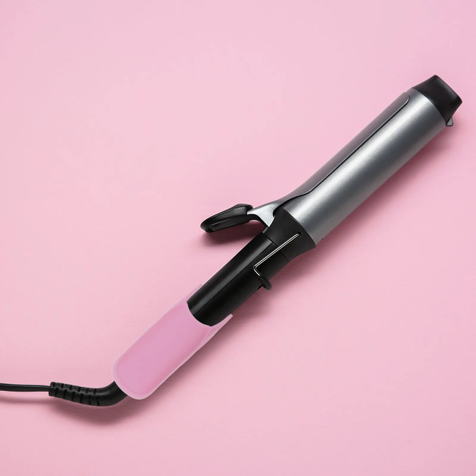 

Silicone Heat Protective Cover Hair Iron Sleeve Soft Non-Slip Curling Straightener Holder Removable Washable Hair