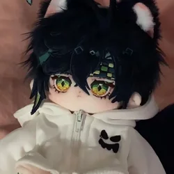 20cm Game Genshin Impact Kinich Plushie Toy Change Suit Anime Kawaii Cosplay Cotton Doll Body Ears Tail Set Fans Collection Gift