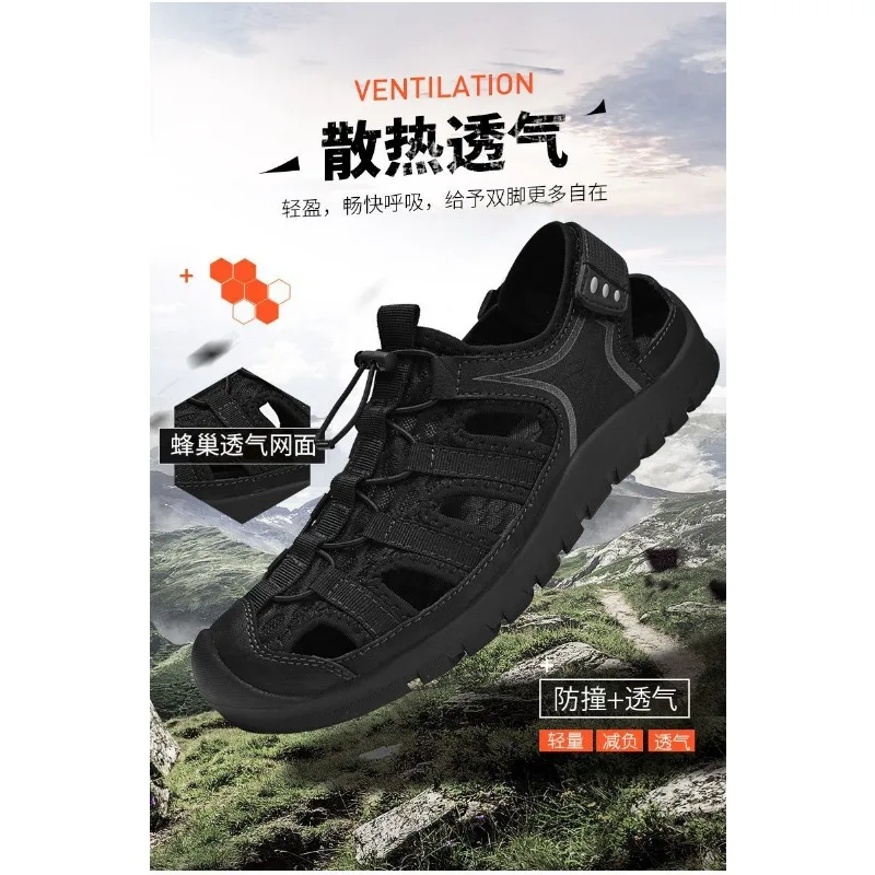

2025 Hot Sale Walking Outdoor Shoe Summer Outdoor Non-slip Sports Casual Shoe Designer Breathable Soft-soled Wading Shoe