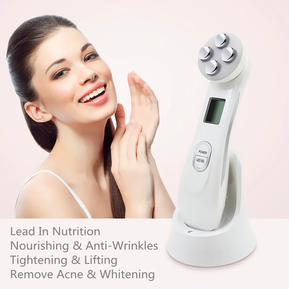 

Facial Massage, Electroporation, Rf Led Photon Lifting, Firming, Wrinkle Removal, Skincare, Facial Massage, No Need For A Box