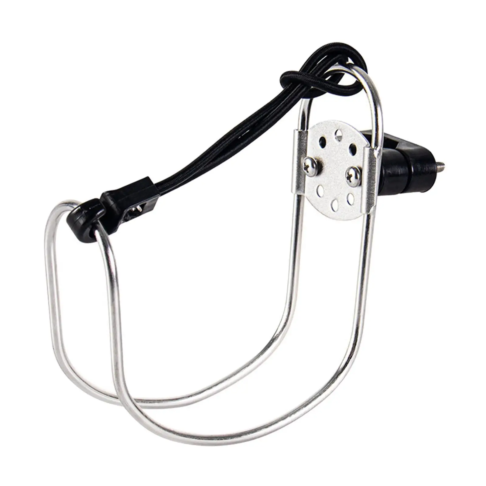 Compact Stainless Steel Marine Lifebuoy Bracket Buoy Holder for Semi Rigid Boat Accessories and Folding Seats