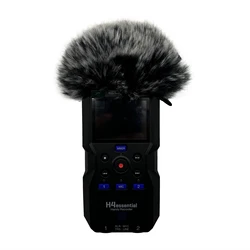 Dead Cat Pop Filter Sponge Foam CoverOutdoor Windscreen High Quanlity Furry Artificial Windshield Mic Cap For Zoom H4 Essential