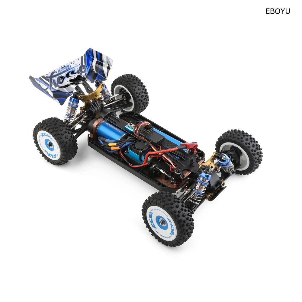 WLtoys 124017 RC Car 1:12 Scale 2.4GHz 4WD Brushless Motor 75km/h High Speed Racing Car Off-Road RC Buggy Drift Car RTR Gift Toy