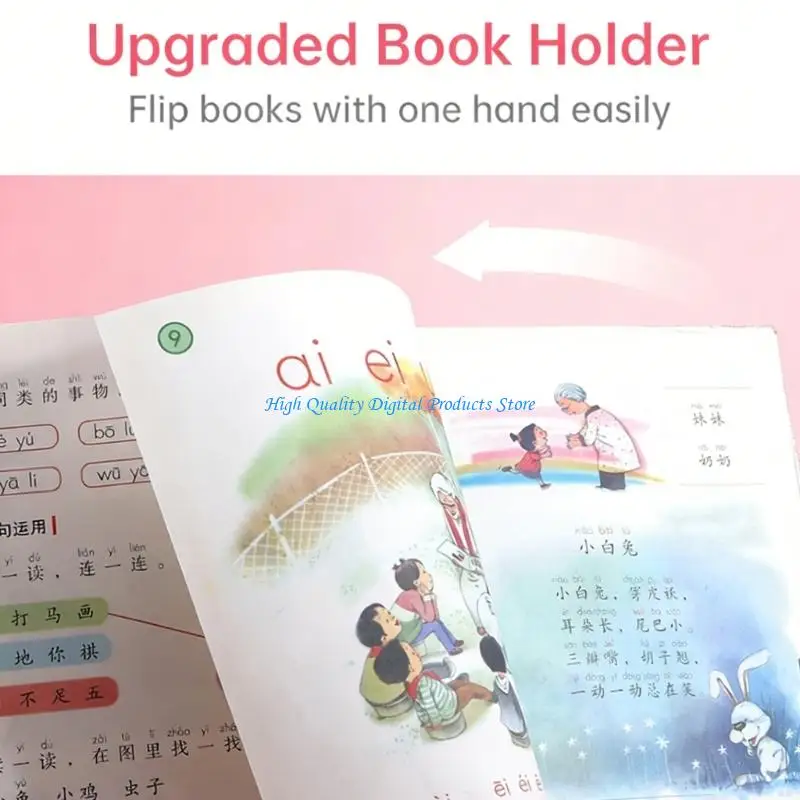 u2je-foldable-reading-stand-with-page-clip-extendable-arm-for-tablet-notebook-recipes