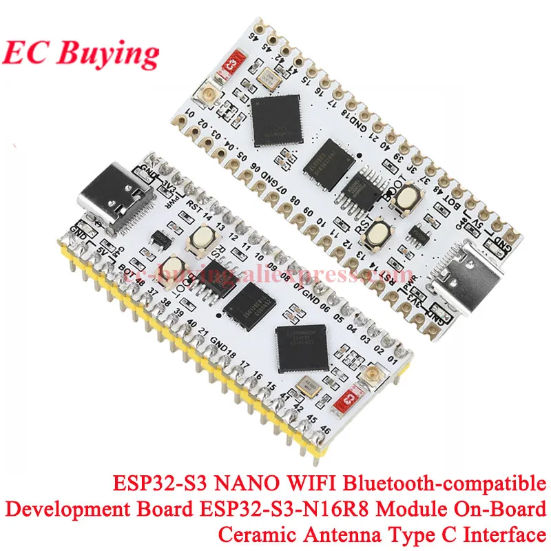 Płytka rozwojowa ESP32S3 NANO ESP32-S3 WROOM N16R8 CAM WiFi + BLE Bezprzewodowy Moduł WiFi 2.4G z Kamerą OV2640 OV5640 OV3660 — zdjęcie produktu 6