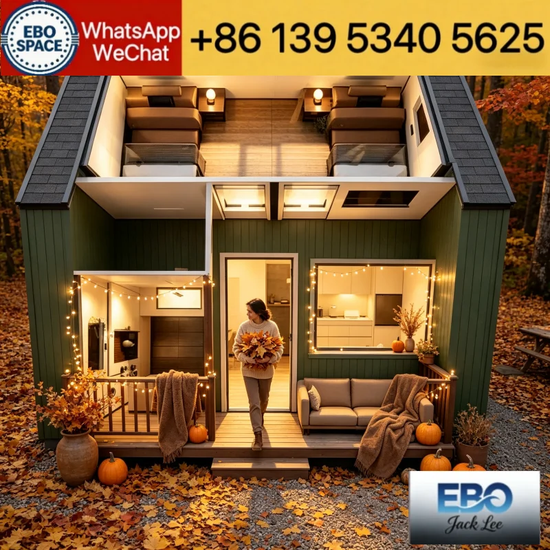 40ft expandable container mini villa, garden house, low-cost long lifespan Container House for Sale