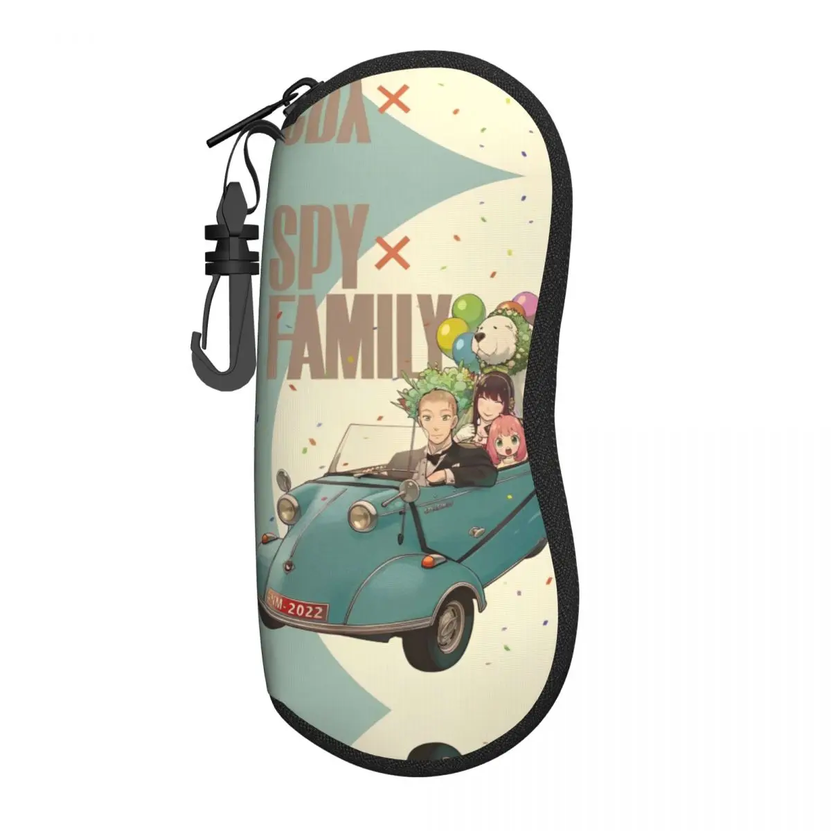 SPYﾗFAMILYS Glasses Case Cover Anya Sunglasses Case Daily Fashion Eyewear Accessory Custom Male Female Eyeglass Protector