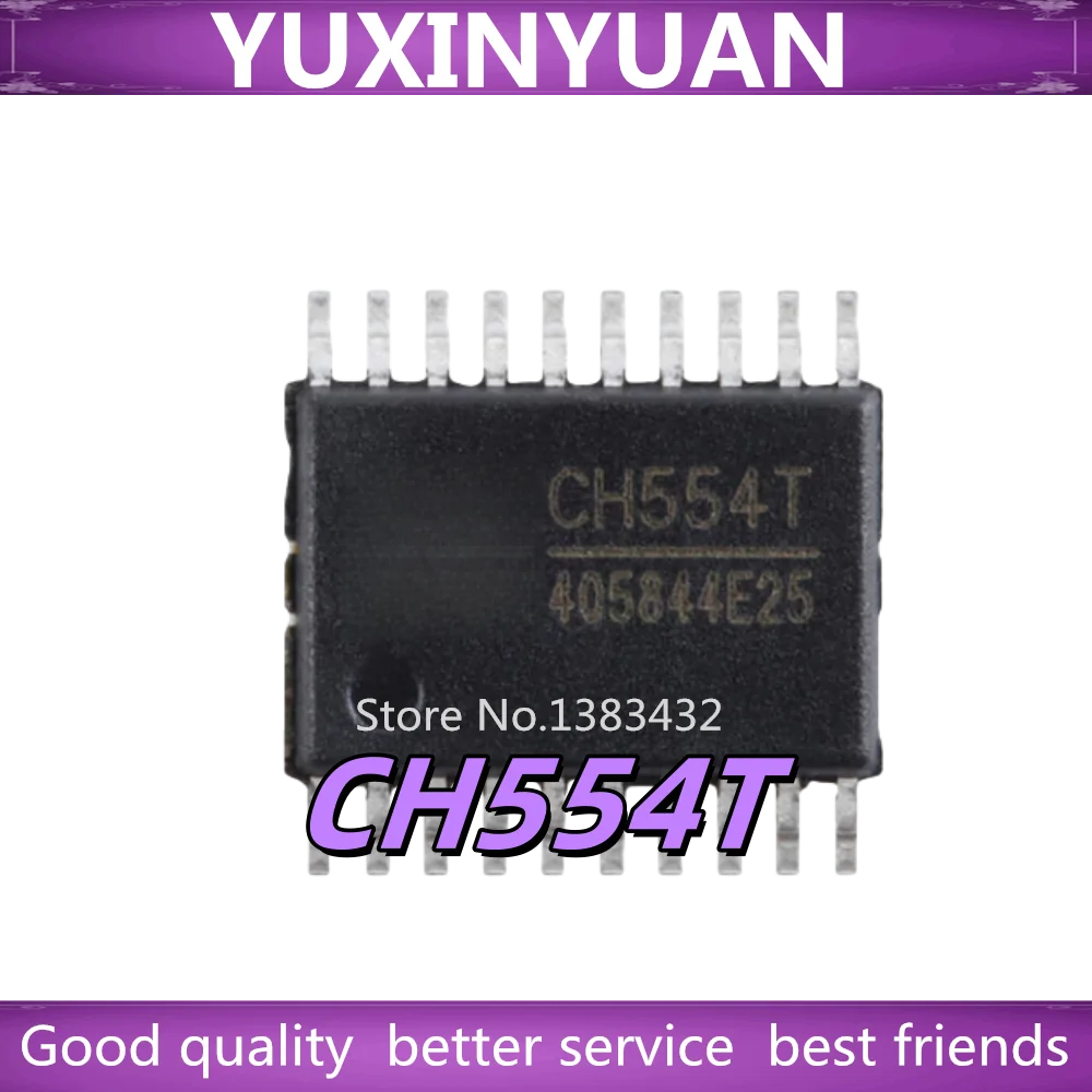 

5/PCS New Original CH554T TSSOP20 USB to serial chip In Stock