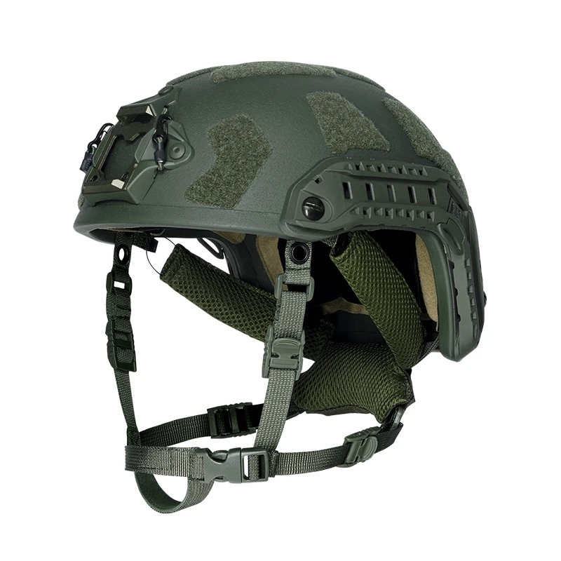 JJW fast SF high cutting tactical head protection helmet Uhmwpe/ aramid /Kevla combat helmet